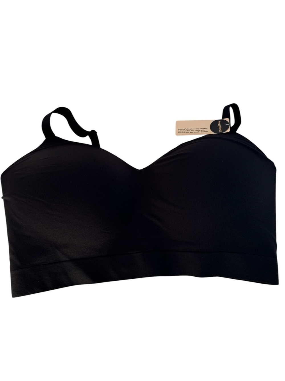 Shapermint Truekind Supportive Comfort Wireless Shaping Bra 4XL Black NWT